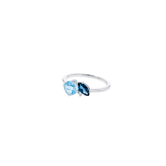14K Blue Skies Ring