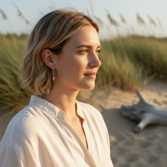 Cape Cod Fish Hook Earrings