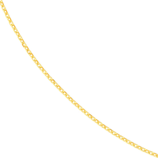 14K Gold Cable Chain