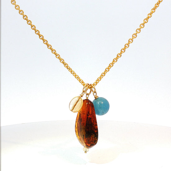 Autumn Sea Necklace
