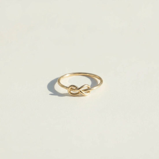 Cape Cod Infinity Knot Ring