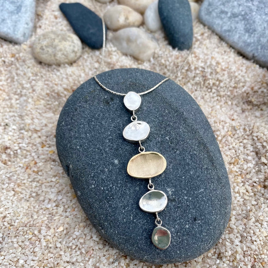 Sun + Sea Stone Necklace