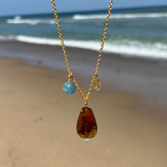 Autumn Sea Necklace