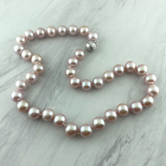 Natural Pink Pearl Necklace