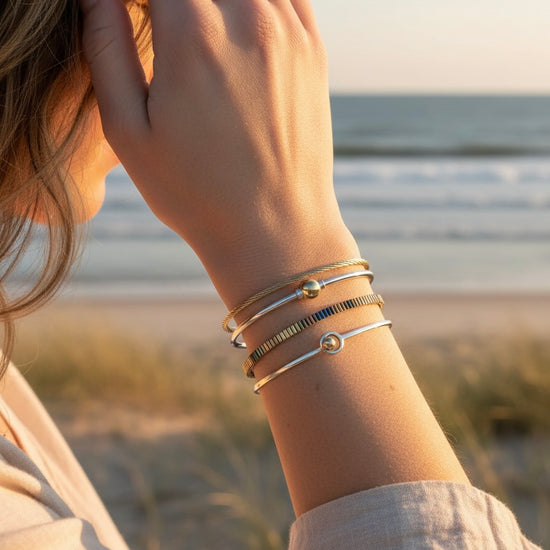 Gold Ombre Mini Bracelet