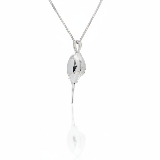 Sterling Silver Horseshoe Crab Necklace