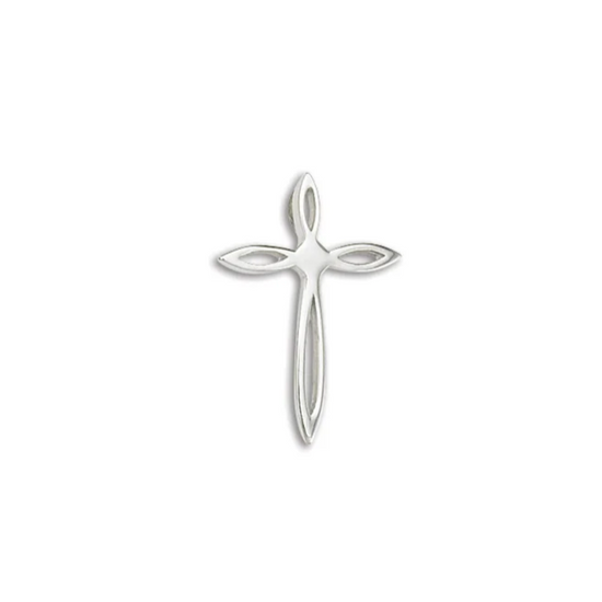 Sterling Silver Open Cross