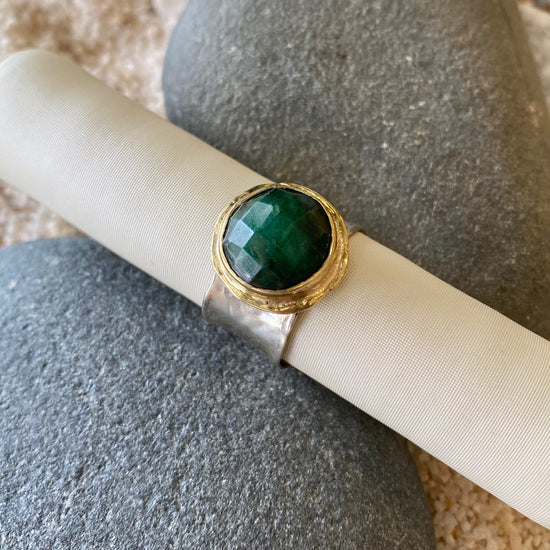 Emerald Beach Stone Ring