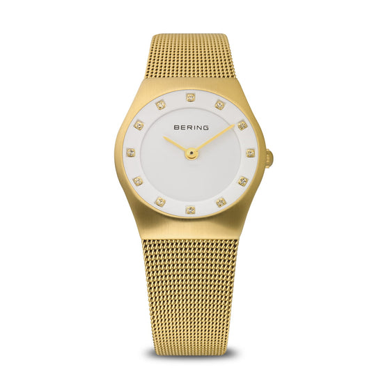 Gold Accented Bering Watch