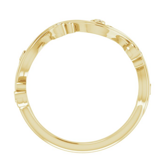 Rolling Waves Diamond Band