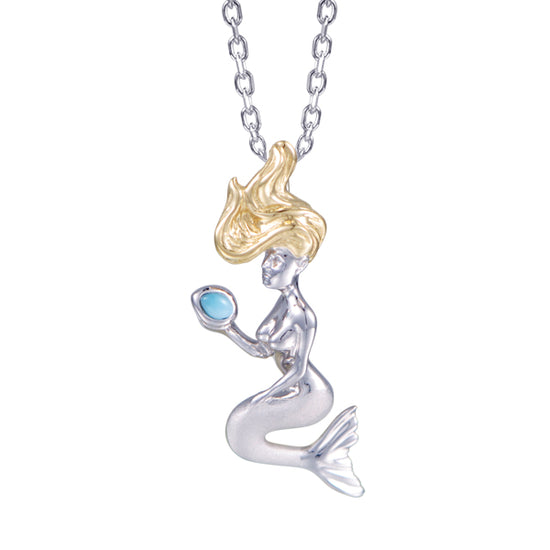 Sea Treasure Mermaid Necklace