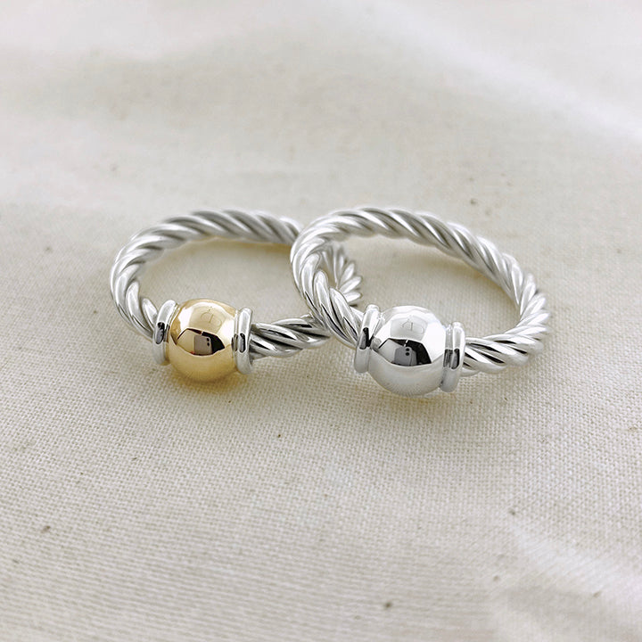 Cape Cod Twist Single Ball Ring1