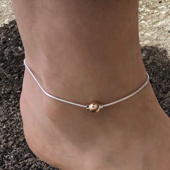 Cape Cod Single Ball Anklet
