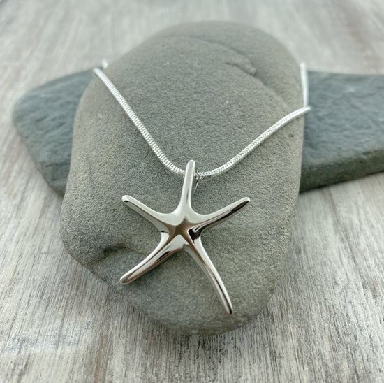 Large Dancing Starfish Necklace