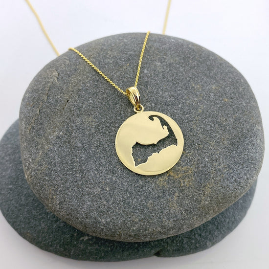 Cape Cod Cut-Out Disc Pendant