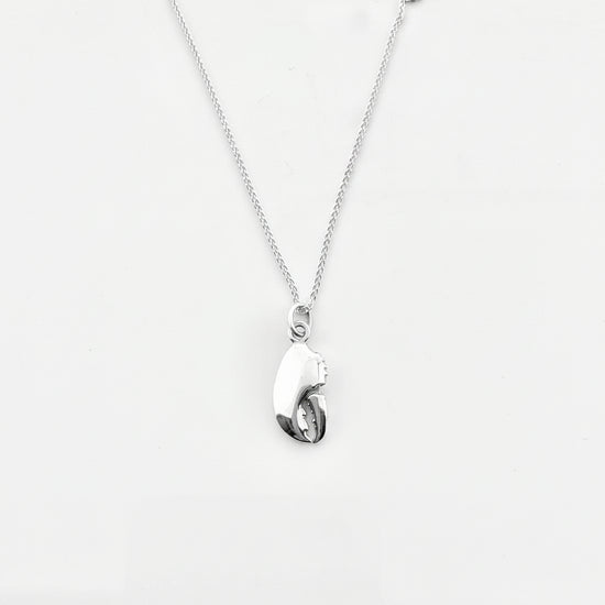 Sterling Silver Lobster Claw Pendant