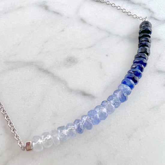 Ombre Ocean Sapphire Bracelet | By Meira T