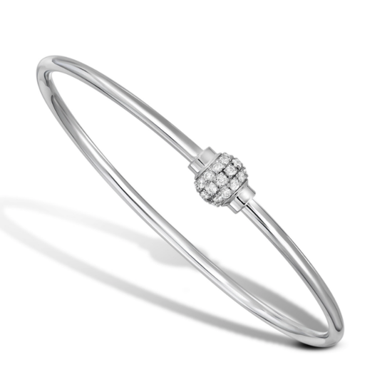 Cape Cod Jewelers Pavé Diamond Ball Bracelet