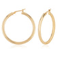 14K Gold 2.5mm Hoops