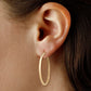 14K Gold 2.5mm Hoops