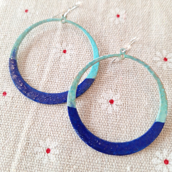 Ocean Treasure High Tide Circle Earring