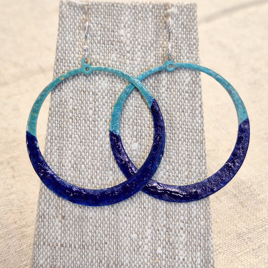 Ocean Treasure High Tide Circle Earring