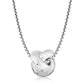 Sterling Silver Love Knot Necklace