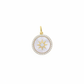 Diamond + Mother of Pearl Compass Charm