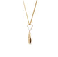 14K 3D Oyster Necklace