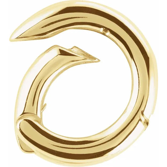 14K Yellow Gold Hinged Charm Bail