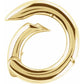 14K Yellow Gold Hinged Charm Bail