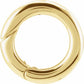 14K Yellow Gold Hinged Charm Bail