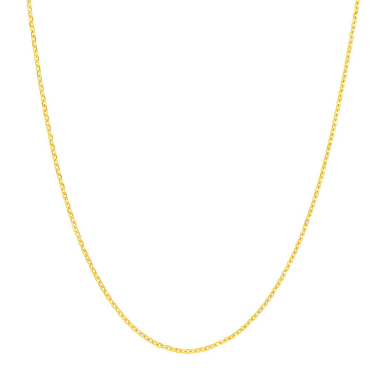 14K Gold Cable Chain