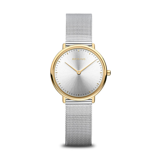 Two Tone Slim Bering Watch