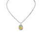 Sterling Silver Opal Cabochon Necklace