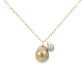 Warm Glow Pearl Duo Necklace