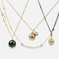 Warm Glow Pearl Duo Necklace