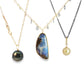 Tahitian Pearl Infinity Drop Necklace