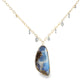 Boulder Opal + Diamond Statement Necklace