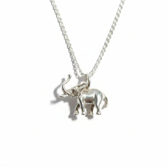 Sterling Silver Elephant Pendant