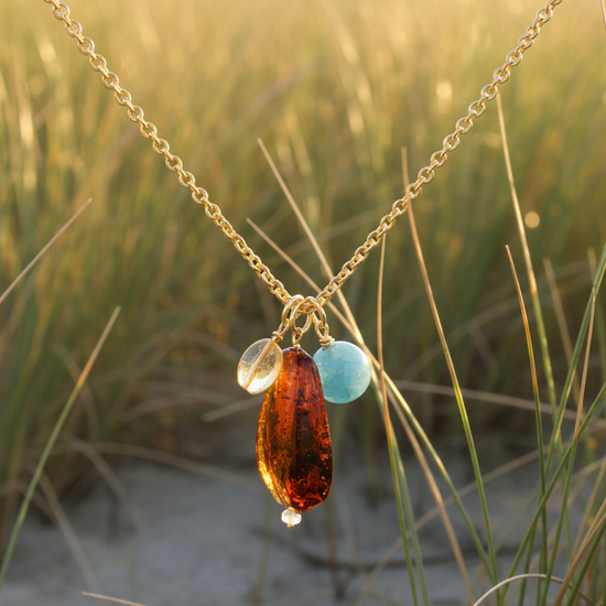 Autumn Sea Necklace