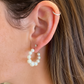 Pearl Hoop Earrings