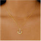 Diamond Anchor + Nautical Rope Pendant