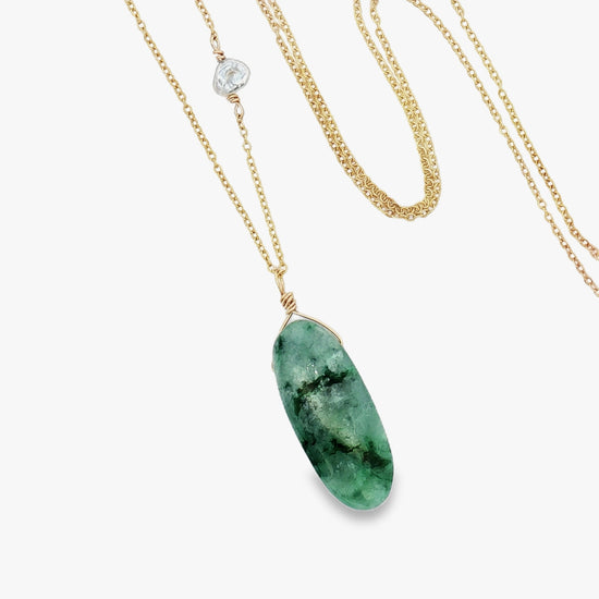 Green Goddess Jadeite Necklace