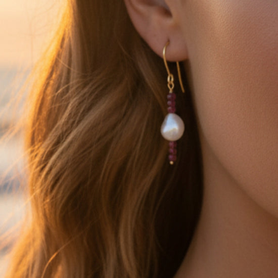 Ruby Pearl Drops