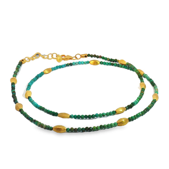 Bliss Turquoise Beaded Necklace