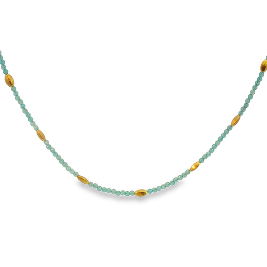 Bliss Amazonite Beaded Necklace
