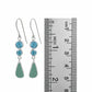 Sea Glass + Jewels Drop Earring