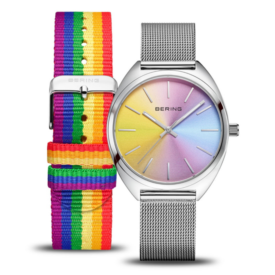 Classic Polished Rainbow Bering Watch