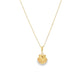 14K Petite Scallop Shell Pendant